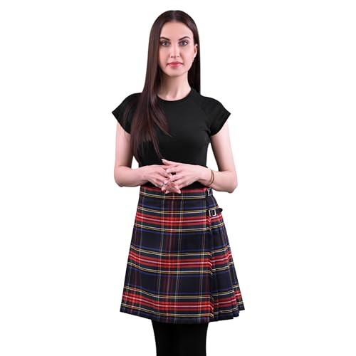 Scottish Tartan Kilts for Women Traditional Tartan pleated women's Kilt | Amazon (US)