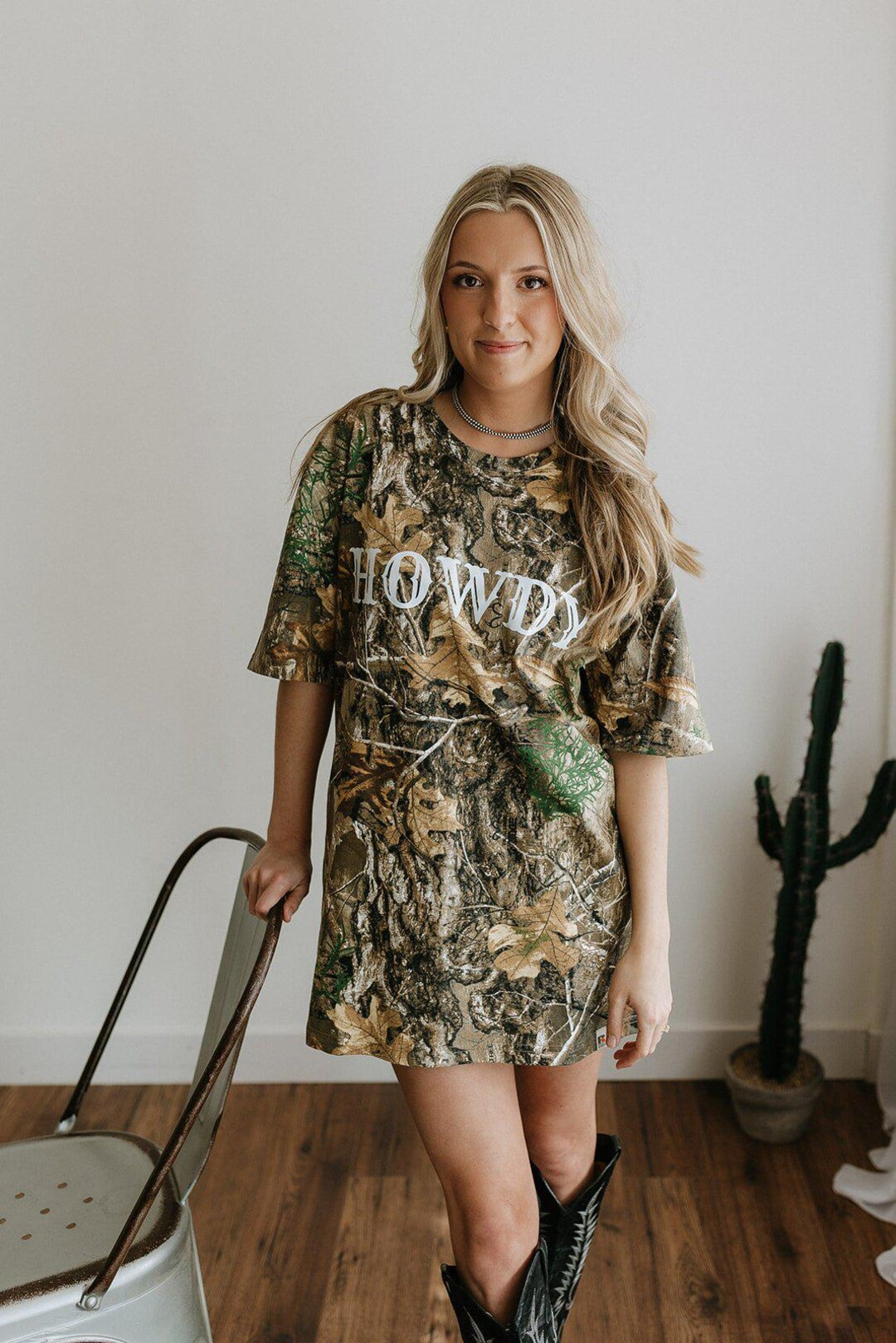 Howdy Tree Camo Graphic Tee - Etsy | Etsy (US)