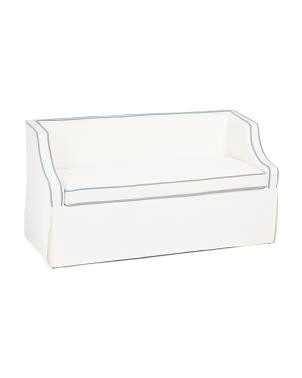 55x29x25 Low Back Loveseat With Storage | TJ Maxx