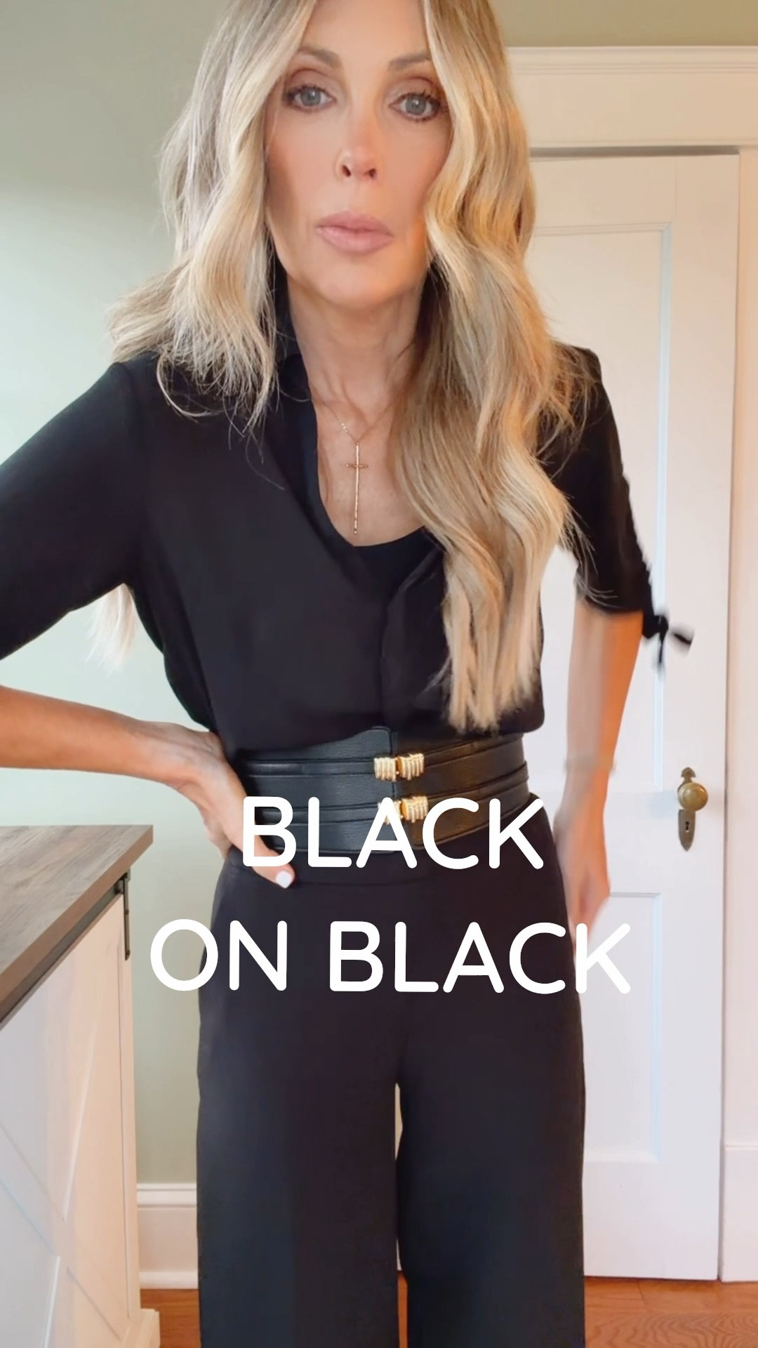 I wasn’t planning on sharing today’s outfit, but so many asked.. and honestly, today is a real life kind of day. A reminder that having something simple, conservative and black in your closet isn’t just practical, it’s necessary sometimes.