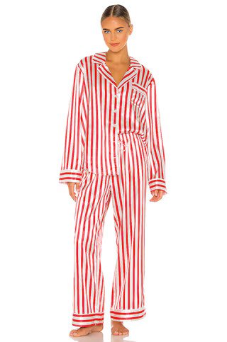 Show Me Your Mumu Classic PJ Set in Peppermint Stripe from Revolve.com | Revolve Clothing (Global)