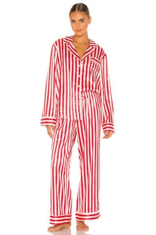Show Me Your Mumu Classic PJ Set in Peppermint Stripe from Revolve.com | Revolve Clothing (Global)
