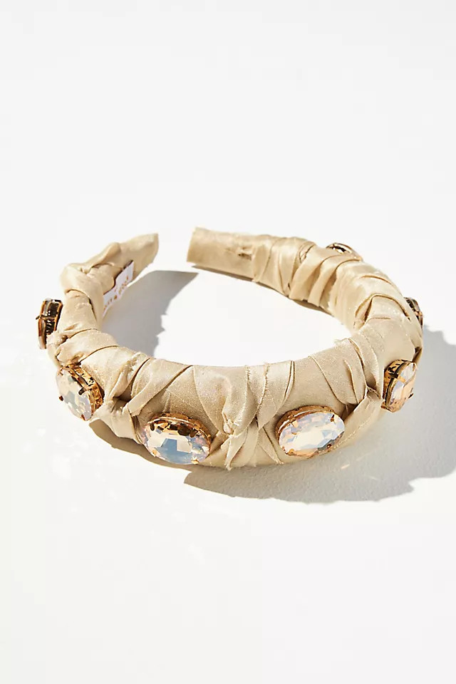 Statement Crystal-Embellished Headband | Anthropologie (US)