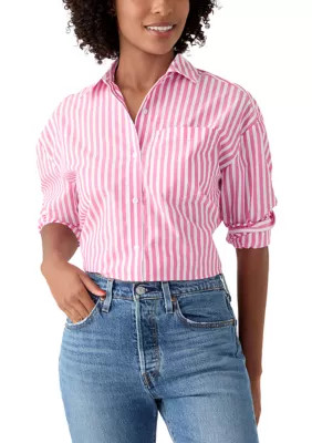 Wonderly Women's The Big Yarn Dyed Shirt | Belk