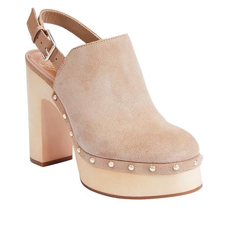 Vince Camuto Ithernda Leather Clog - 20438928 | HSN | HSN