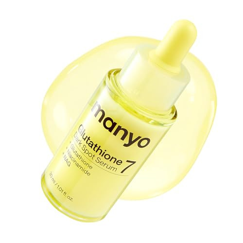 MANYO Glutathione 7 Dark Spot Serum, Niacinamide Serum for Uneven Skin Tone, Dark Spot Remover for Face & Radiance Booster, Korean Skincare, 1.01 fl.oz (30ml) | Amazon (US)
