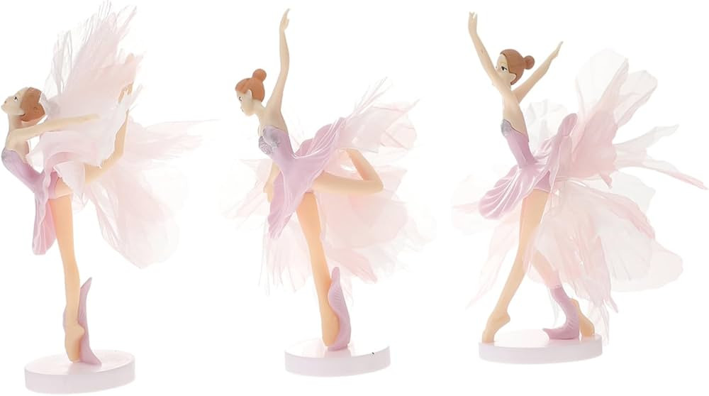 1 Set 6 Pcs Ballet Girl Ornaments Cake Accessories Ballerina Adornment Cake Decors Creative Cake ... | Amazon (US)