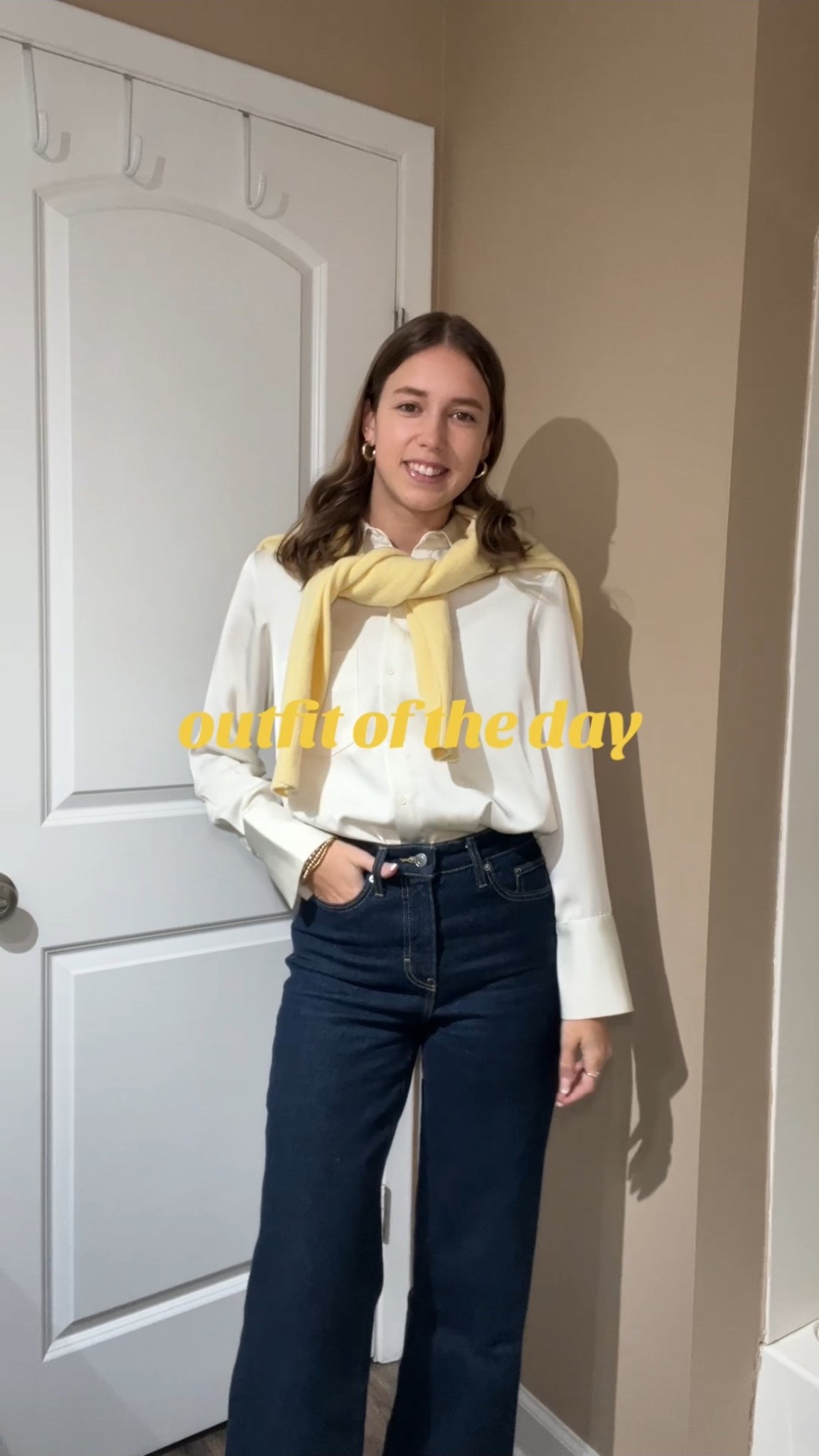 outfit of the day💛

#LTKWorkwear #LTKdayinmylife #LTKgrwm