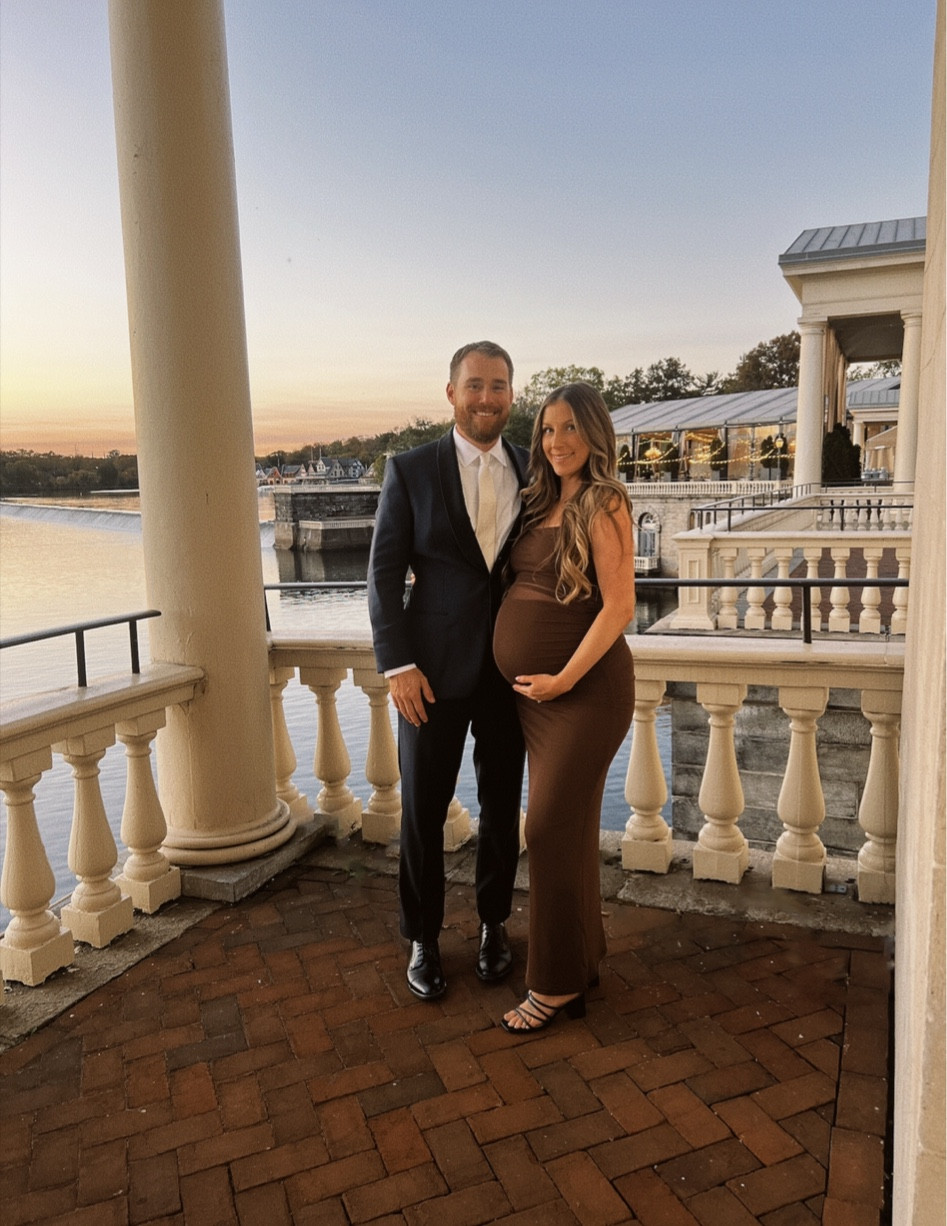 Bump friendly wedding guest dress! I’m wearing a size medium. It’s under $100 and very comfortable! #maternityfashion 

#LTKWedding #LTKFindsUnder100 #LTKBump