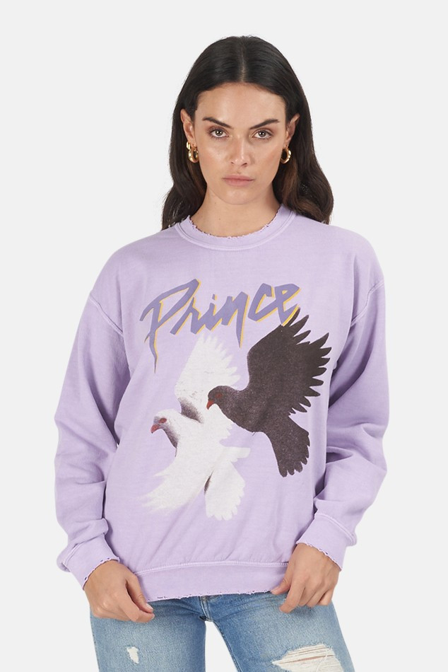 MadeWorn Prince & The Revolution Sweatshirt | Blue & Cream