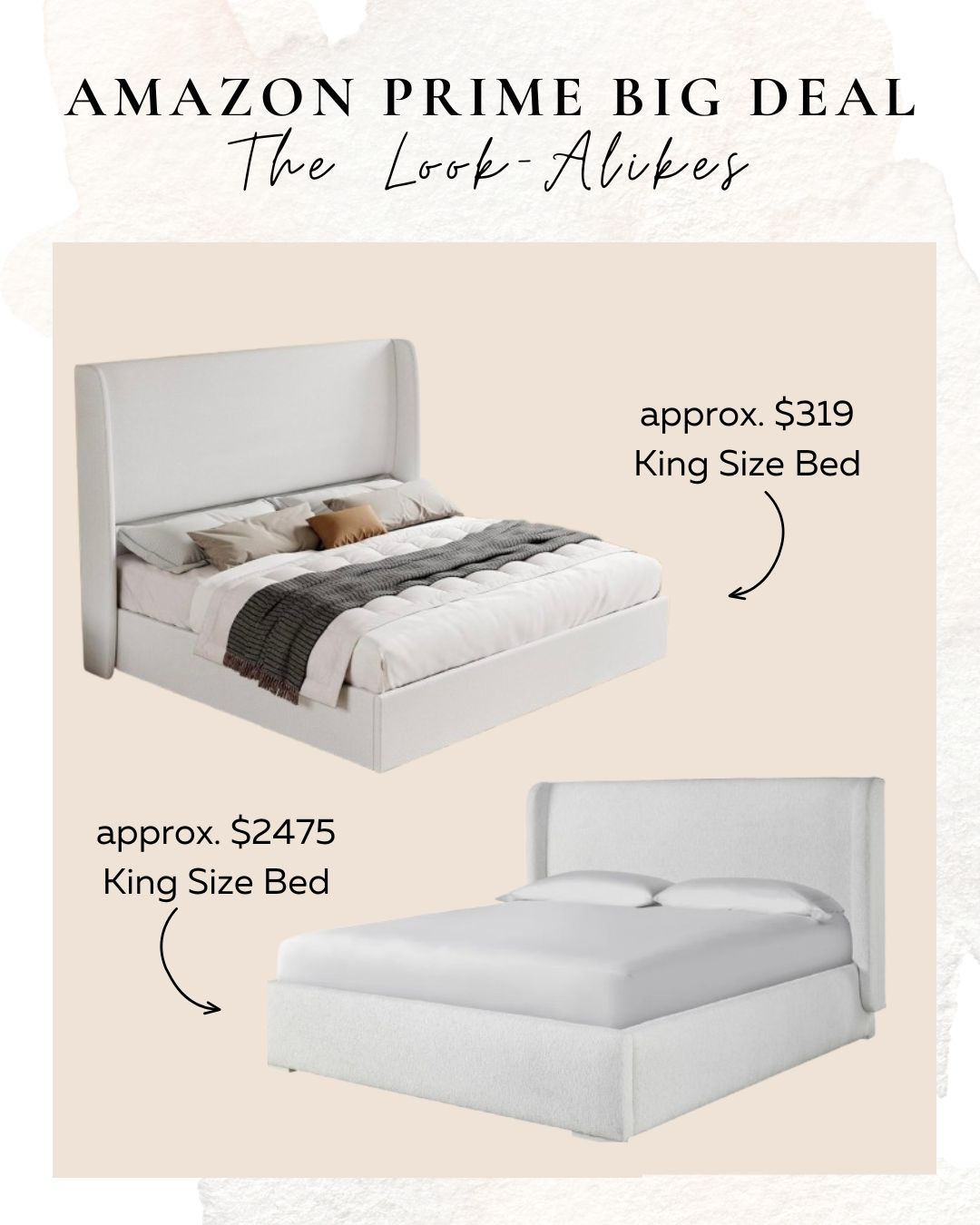 The Look-Alikes: Upholstered Beds 

 #LTKHome