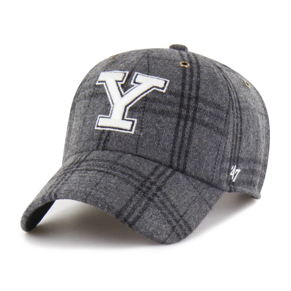 YALE BULLDOGS WINDOWPANE PLAID '47 CLEAN UP | '47Brand