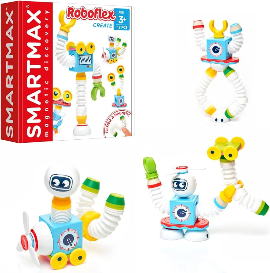 SmartMax Roboflex Magnetic Discovery Building Set for Ages 3+ | Amazon (US)