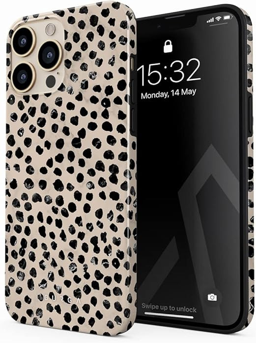 BURGA Phone Case for iPhone 14 Pro Max - Cute, Trendy, Aesthetic, Pattern Phone Cover, Hard Shell... | Amazon (US)