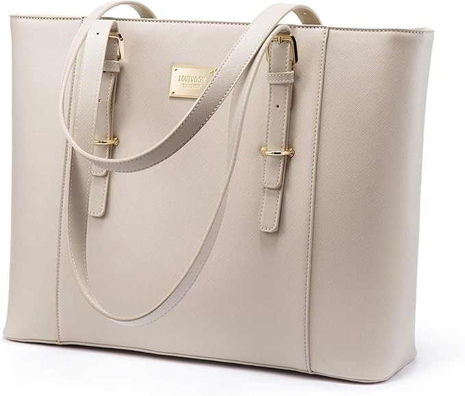 Professional Laptop Purse Tote Bag with Padded Compartment Fits Up to 15.6 Inch Computer, N°1-Cr... | Amazon (US)