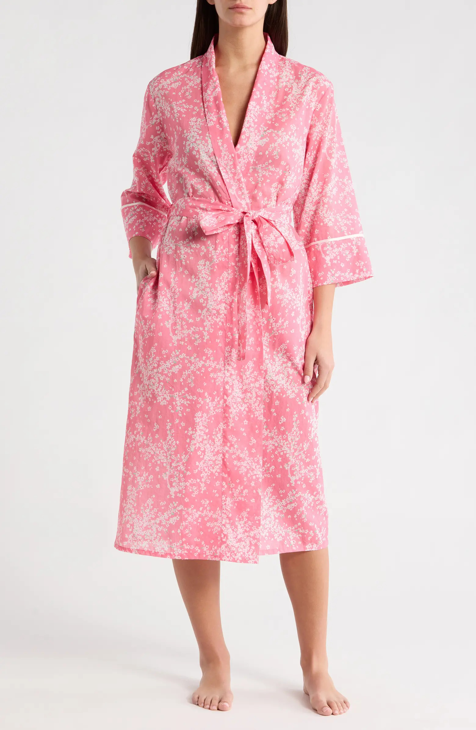 Papinelle Cheri Blossom Cotton Maxi Robe | Nordstrom | Nordstrom