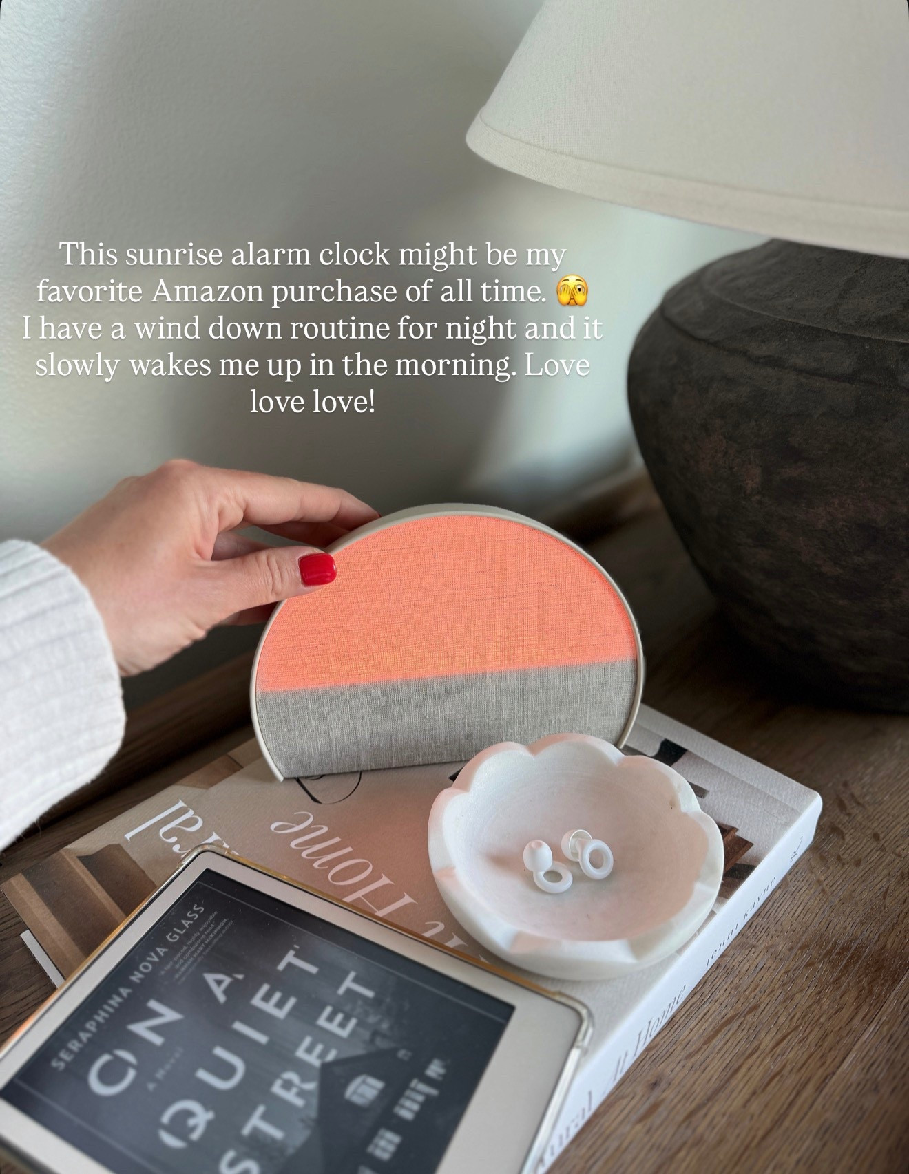 Hands-down, my favorite Amazon purchase ever. I love this sunrise alarm clock, and I also use it at bedtime  

#LTKSaleAlert #LTKHome