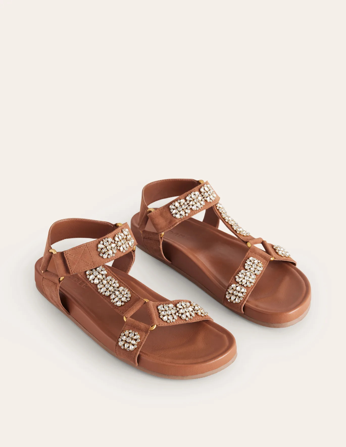 Embellished Trek Sandals | Boden (US)