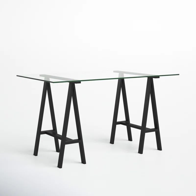 Mikki Glass Desk | Wayfair North America