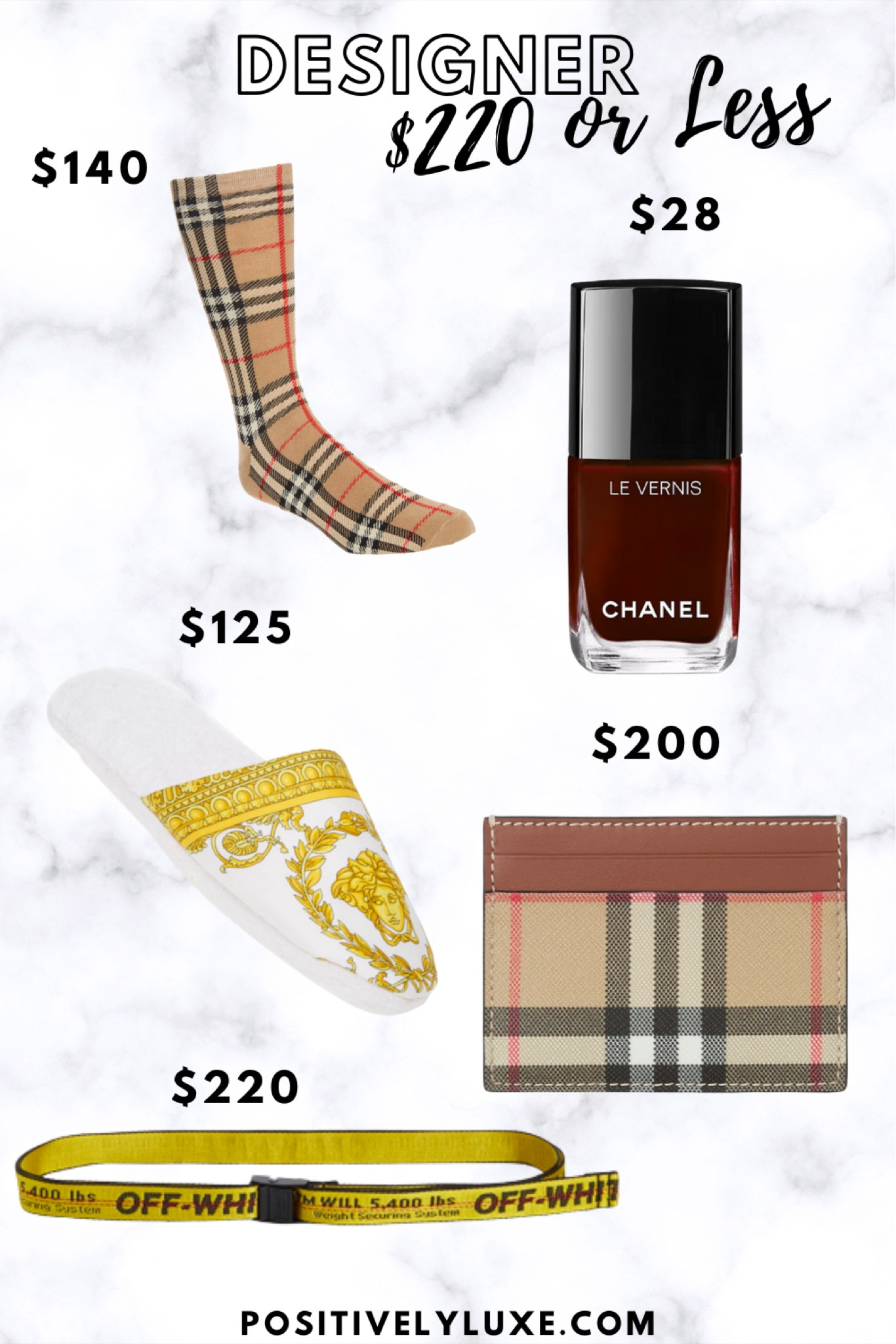 Designer gifts under $200! Great gift ideas! Find a ton more options on the blog! 

#LTKbeauty #LTKHoliday #LTKstyletip