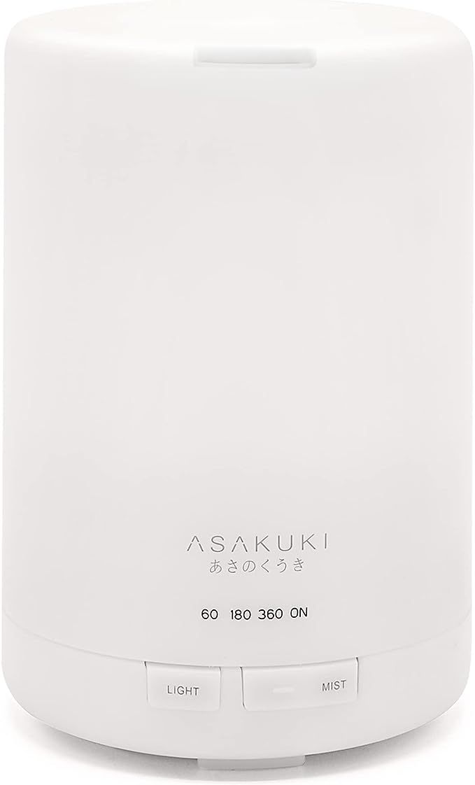 ASAKUKI 300ML Essential Oil Diffuser, Quiet 5-in-1 Premium Humidifier, Natural Home Fragrance Aro... | Amazon (US)