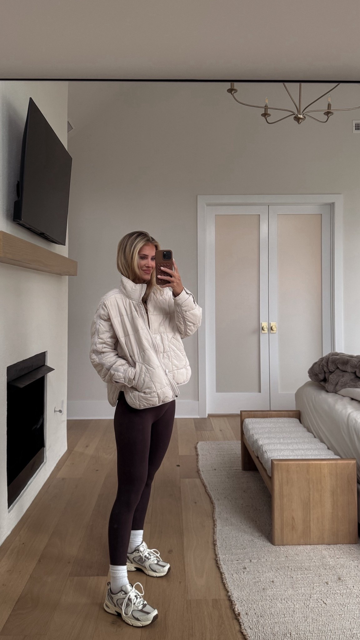 Wearing size small in jacket!