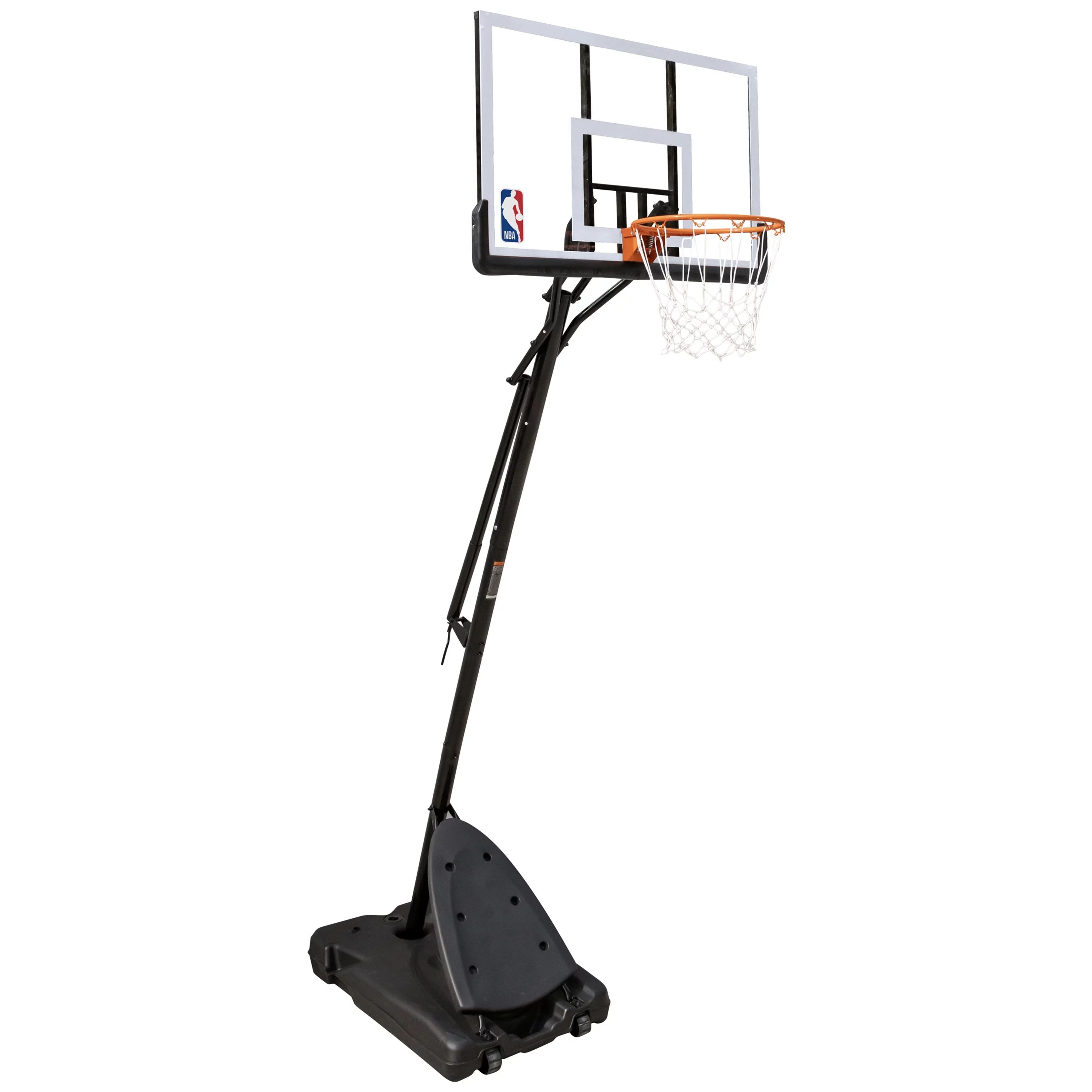 Official NBA 50" Portable Basketball Hoop with Polycarbonate Backboard | Walmart (US)