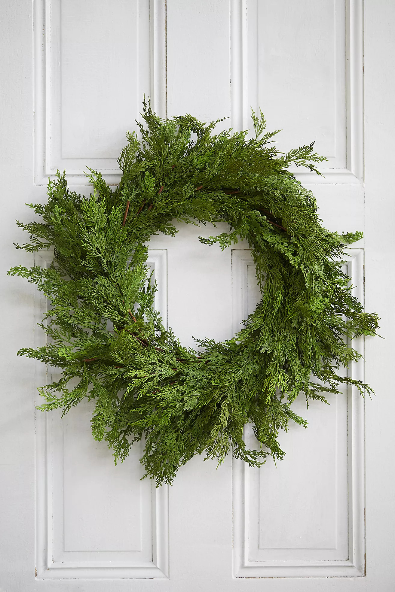Faux Cedar Wreath | Anthropologie (US)