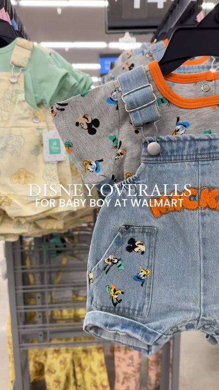Do these Mickey overalls give you major 90’s vibes or what?! 🥹 they’re both soooo precious & would be so fun for any Disney trip you have this year! They come in 0/3M — 24M ✨ TAG a boy mama in the comments and follow for more kids fashion 💛
—

#walmartfinds #walmartfashion #walmarthaul #walmartstyle #walmartfind #toddlerstyle #toddlerfashion #toddlerootd #trendytots #trendybaby #babyootd #toddlermom #trendykid #kidsfashionblog #tinytrendswithtori #affordablefashion #momoflittles #momsofinsta #kidsstyling #babyboystyle #babyboyclothes #boymama #momofboyd #disneyfam #disneygram #disneymom #disneybound 

#LTKkids #LTKfamily #LTKbaby