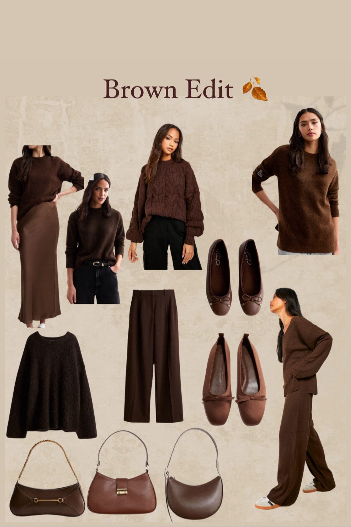 Brown pieces you can mix and match 🍂

#LTKeurope #FashionMonth #LTKautumn