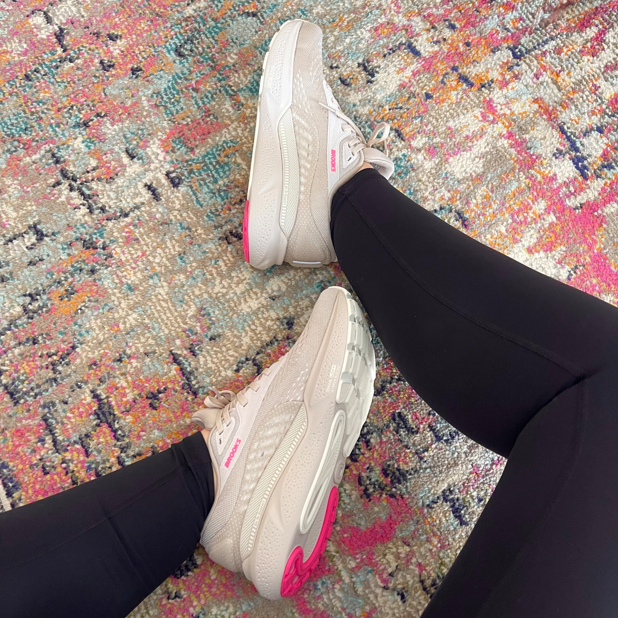 My gym shoes are on sale $40 off for BFCM 🏃🏼‍♀️These are SO comfortable and have so much ankle support (I’m not a runner but I do OrangeTheory workouts regularly). Looks like my exact color combo is sold out, but linking two retailers with a bunch of other cute colors! If you're between sizes, I would size up.

#brooks #athleisure #blackfriday #cybermonday #bfcmsale #brooksrunningshoes #giftidea
#adrenalinegts24 # gymshoes #workoutshoes #fitness #activewear

#LTKActive #LTKSaleAlert #LTKfitnessgoals