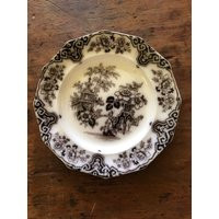 Antique Ironstone - Mulberry Transferware Staffordshire Pottery 1842-1851. 9 | Etsy (US)