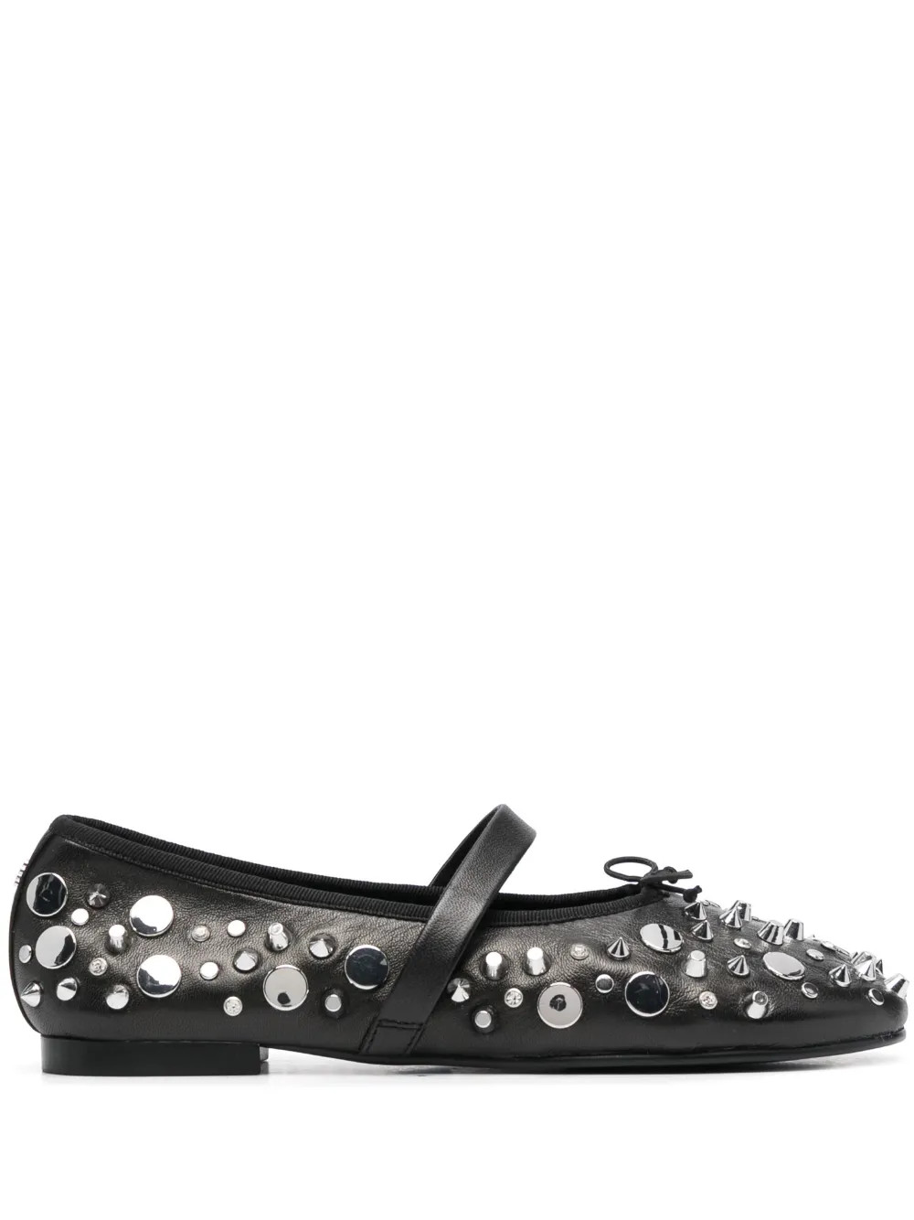 ballerines à détails de clous | Farfetch Global