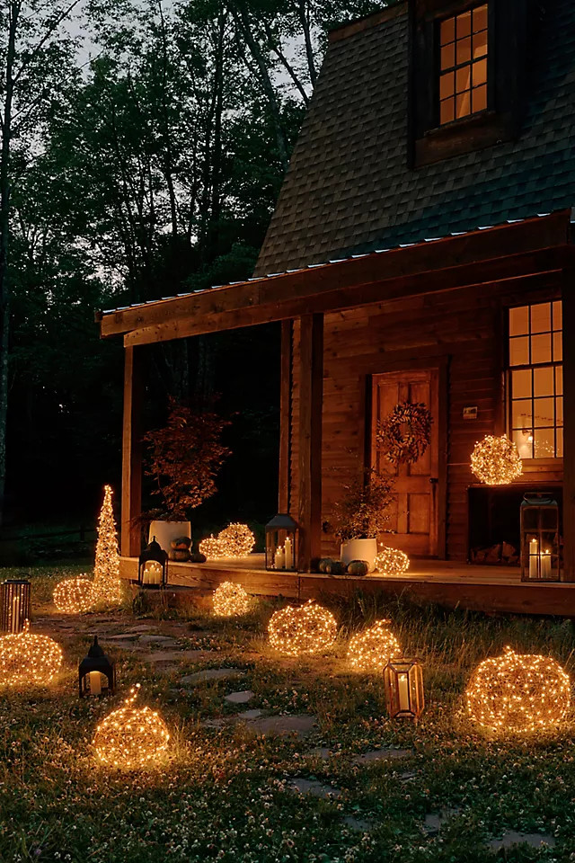 Illuminated Vine Pumpkin, Size: Medium at Terrain | Terrain