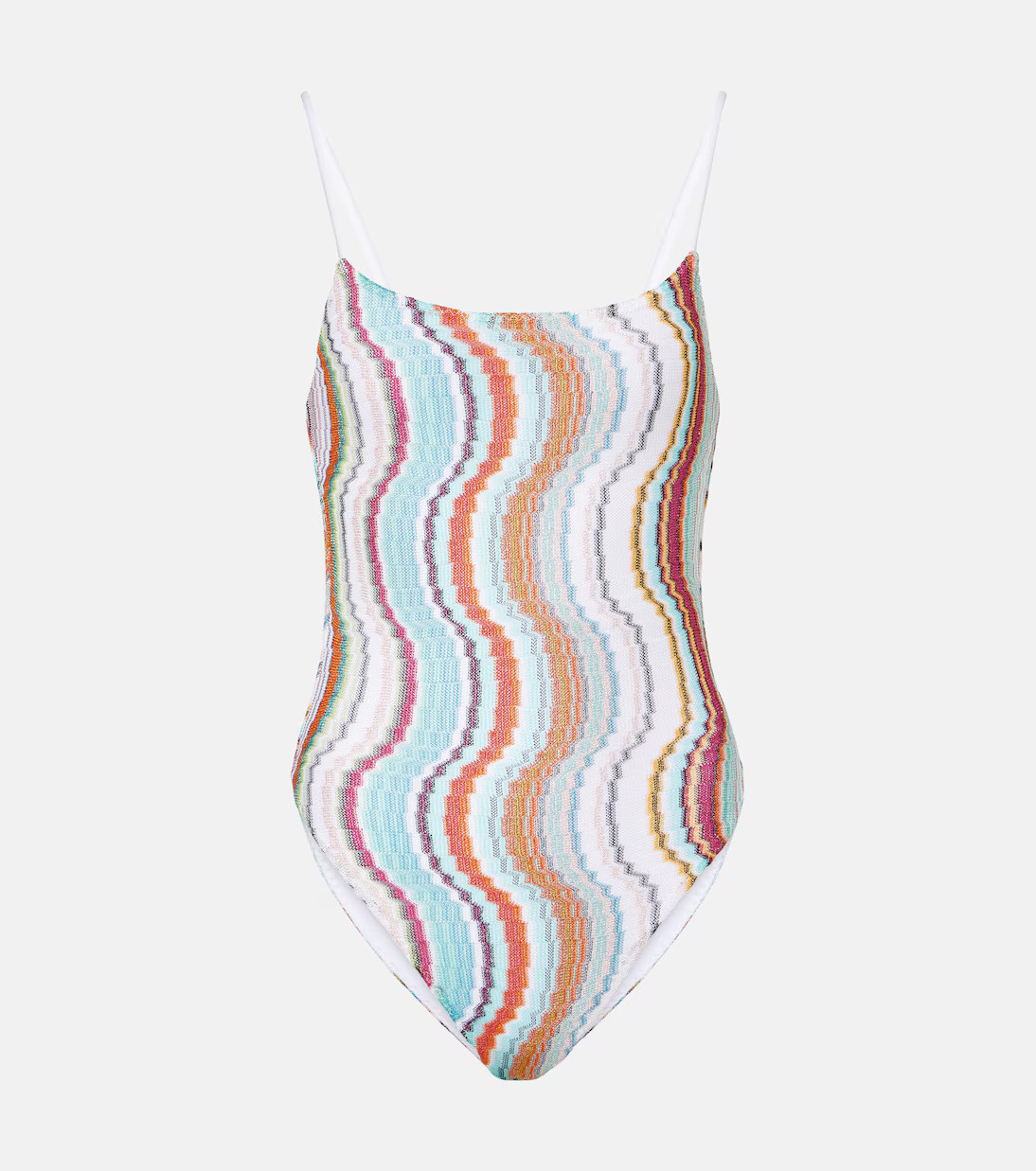 Wave lamé swimsuit | Mytheresa (US/CA)