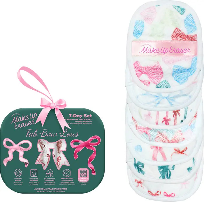 The Original MakeUp Eraser Fab-BOW-Lous 7-Day Reusable MakeUp Eraser Set | Nordstrom | Nordstrom