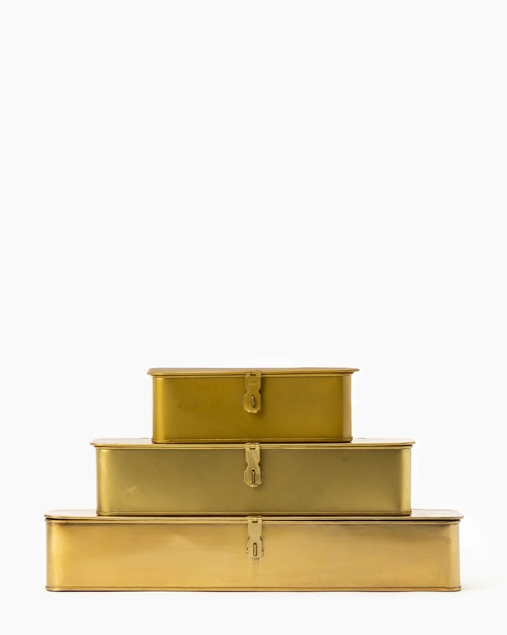 Rectangle Brass Boxes | McGee & Co.