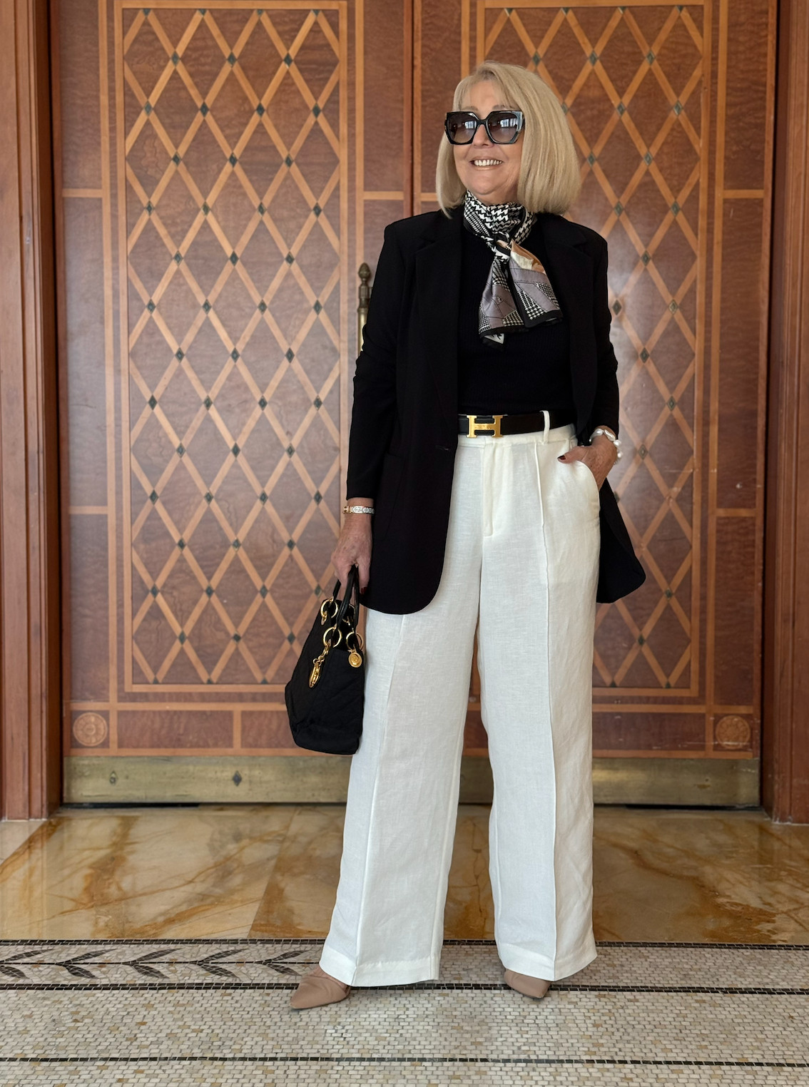 CLASSIC BLACK & WHITE!  🖤🤍

I love styling Black and White as it is SOPHISTICATED and EFFORTLESSLY STYLISH.

Ageless, Seasonless and never out of fashion. You just can’t go wrong.

SHOP: LINKS in BIO and STORIES on my LTK or Comment SHOP!  🛍 

 #LTK #ThisWithThis #BlackandWhite #StyleOver50 #ElegantStyle #LTKdatenight #LTKover50style #LTKstyletip