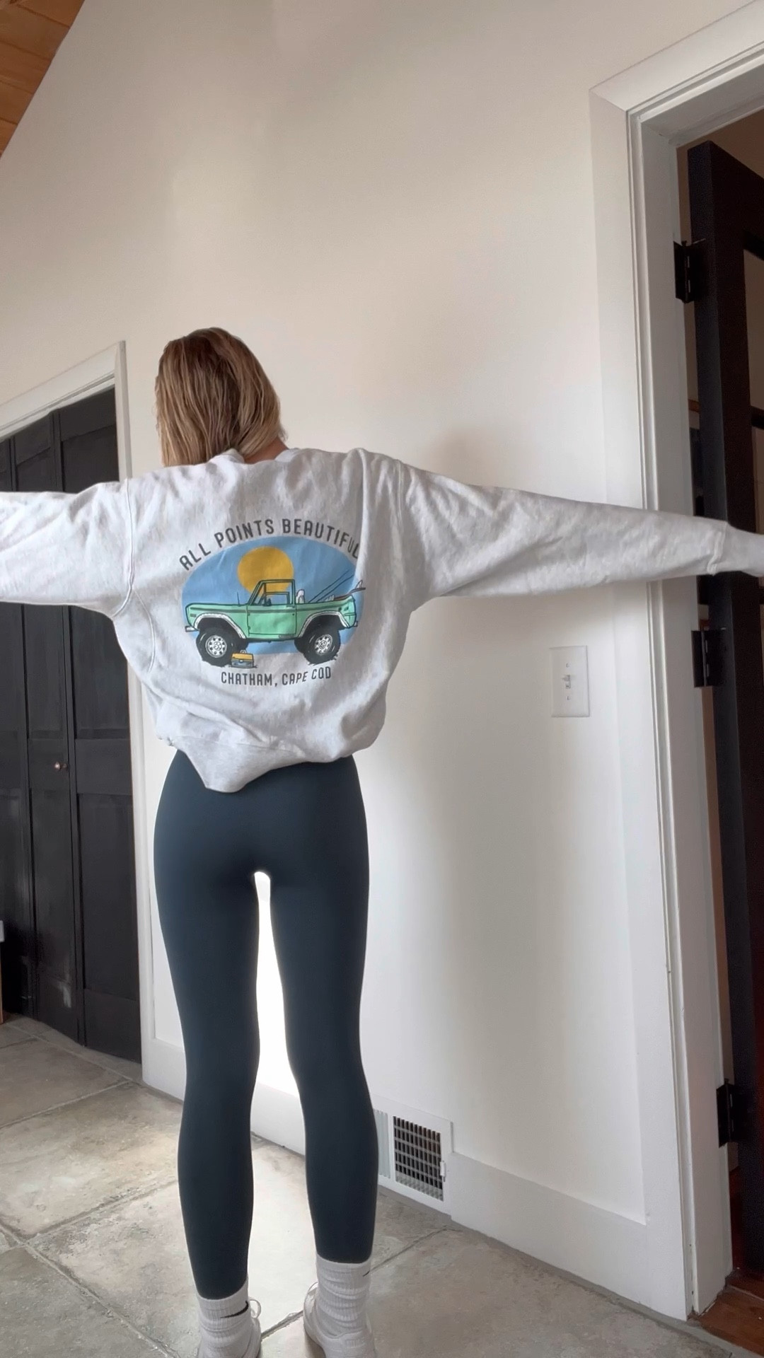 The BEST legging for you postpartum from BLANQI. (Not linked). They keep you held in where it matters most & the quality is amazing ft. my favorite sweatshirt & jacket everrrr 

#LTKbump #LTKshoecrush #LTKstyletip