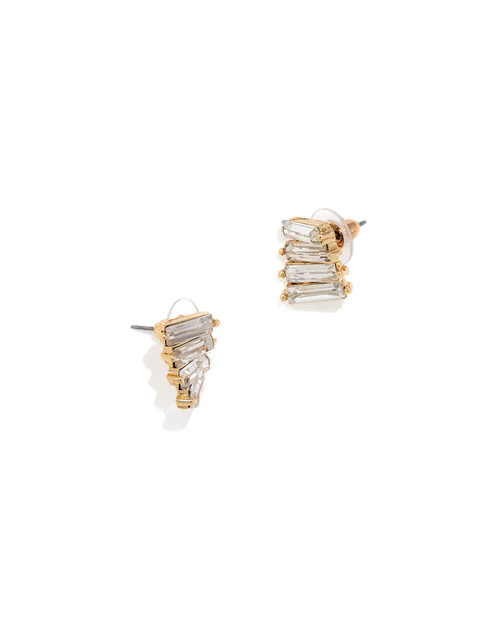 So Crystal Clear Baguette Studs | VICI