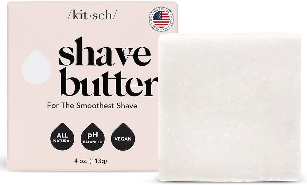 Kitsch Smooth Shave Butter - Smoothing Shave Butter for Sensitive Skin | Made in US | Hydrating C... | Amazon (US)