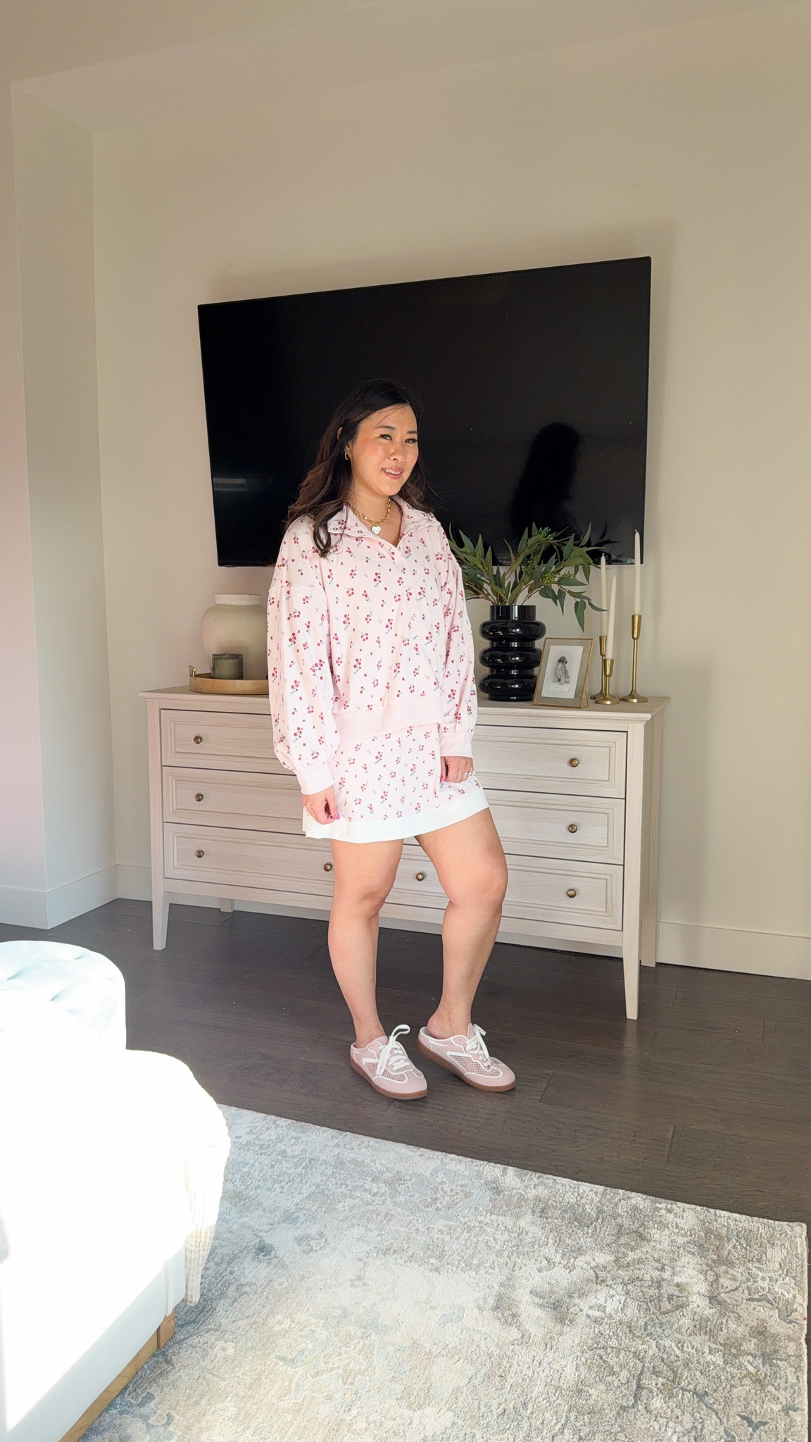 Target Activewear Dress: Medium
Pullover: Large