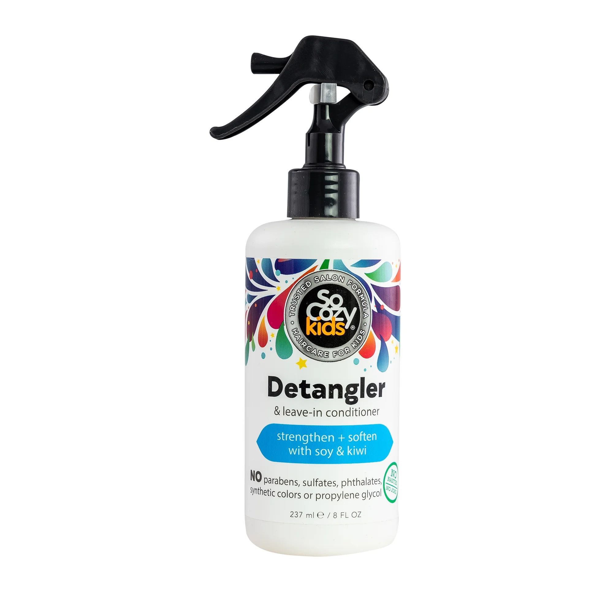 SoCozy Kid's Detangler & Leave-in Conditioner with Soy & Kiwi, 8 oz | Walmart (US)