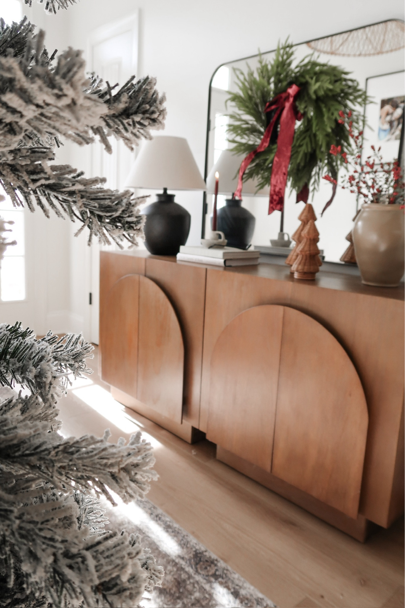 My entryway styled for Christmas 🌲❤️ Love how cozy and warm it feels whenever you step into our home!

Organic modern Christmas, entryway styled for Christmas, organic modern home, target Christmas, Amazon Christmas. 

#LTKHoliday #LTKSeasonal #LTKHome