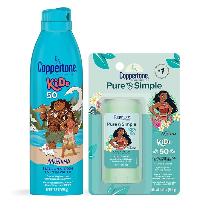 Coppertone Kids Sunscreen Set, Variety Pack, 2 Items | Amazon (US)