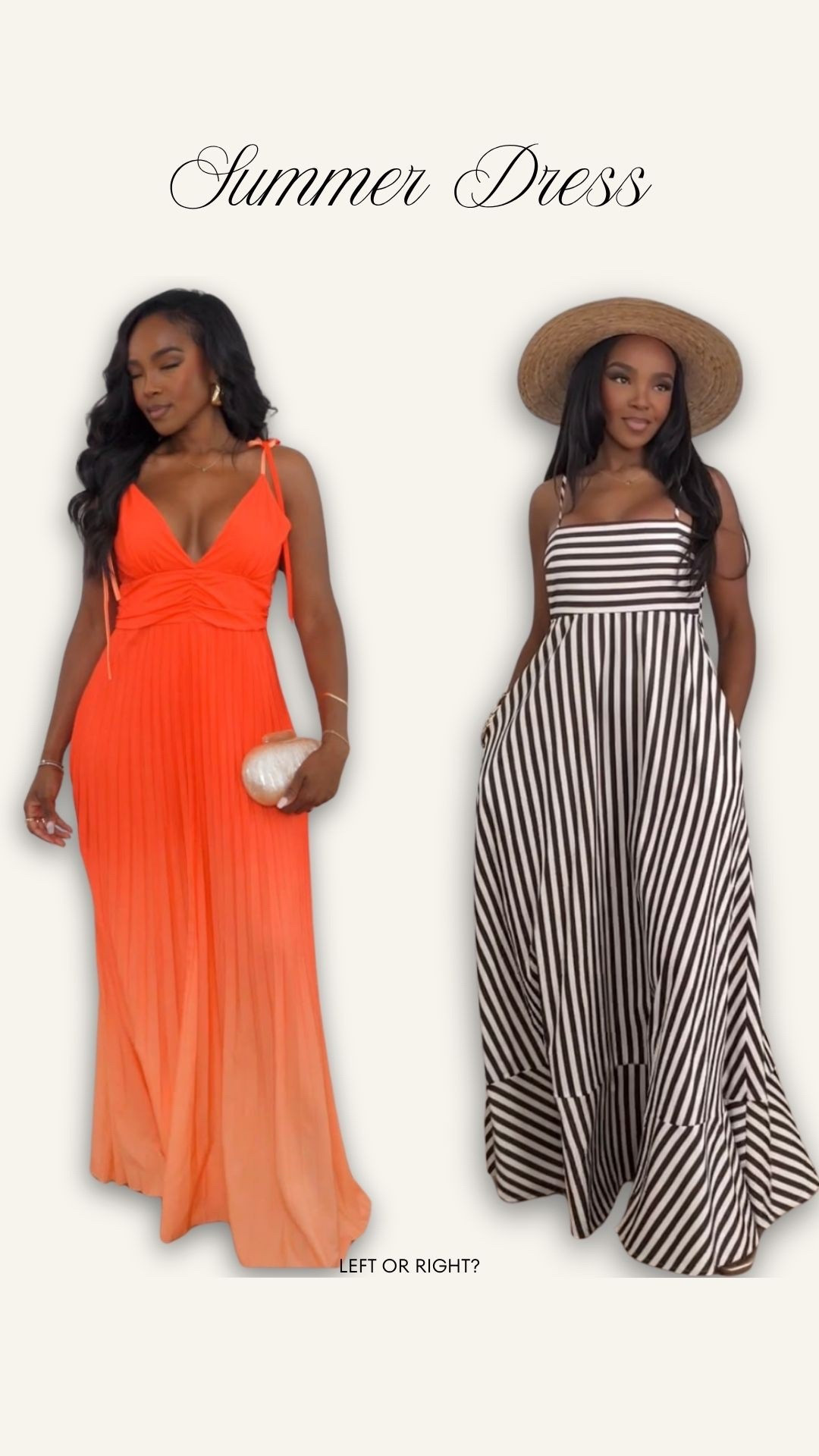 Summer dresses

Size small  I’m 5’4 | 140lbs | 36D -27 -40                    IG & YT: kirasfashionfinds TT: kiraabboud  #Outfitinspiration #fashionstyle #outfitideas #spring #springfashion #simpleoutfit #summer #momoutfit #casualoutfit #streetwear 