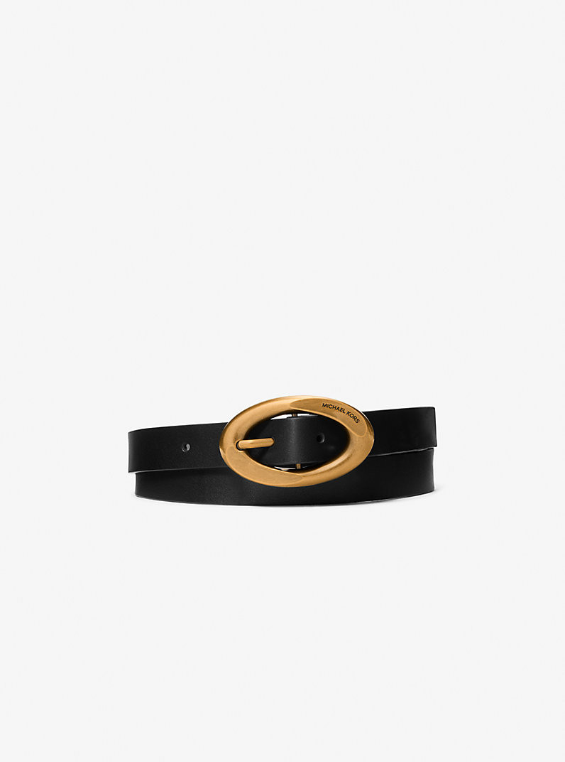 Leather Belt | Michael Kors US