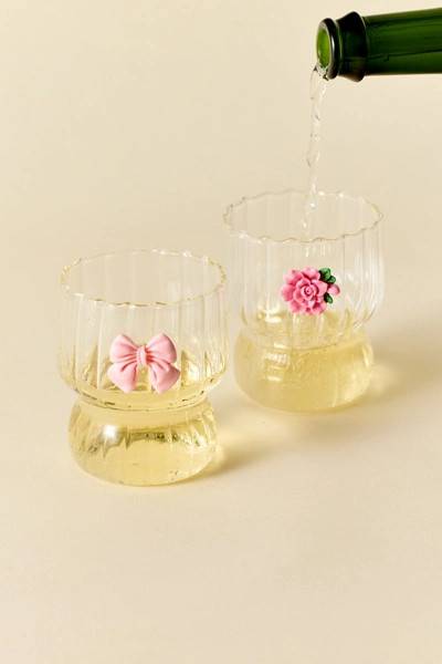 Sculpted Icon Ribbed Juice Glass | Urban Outfitters (US and RoW)