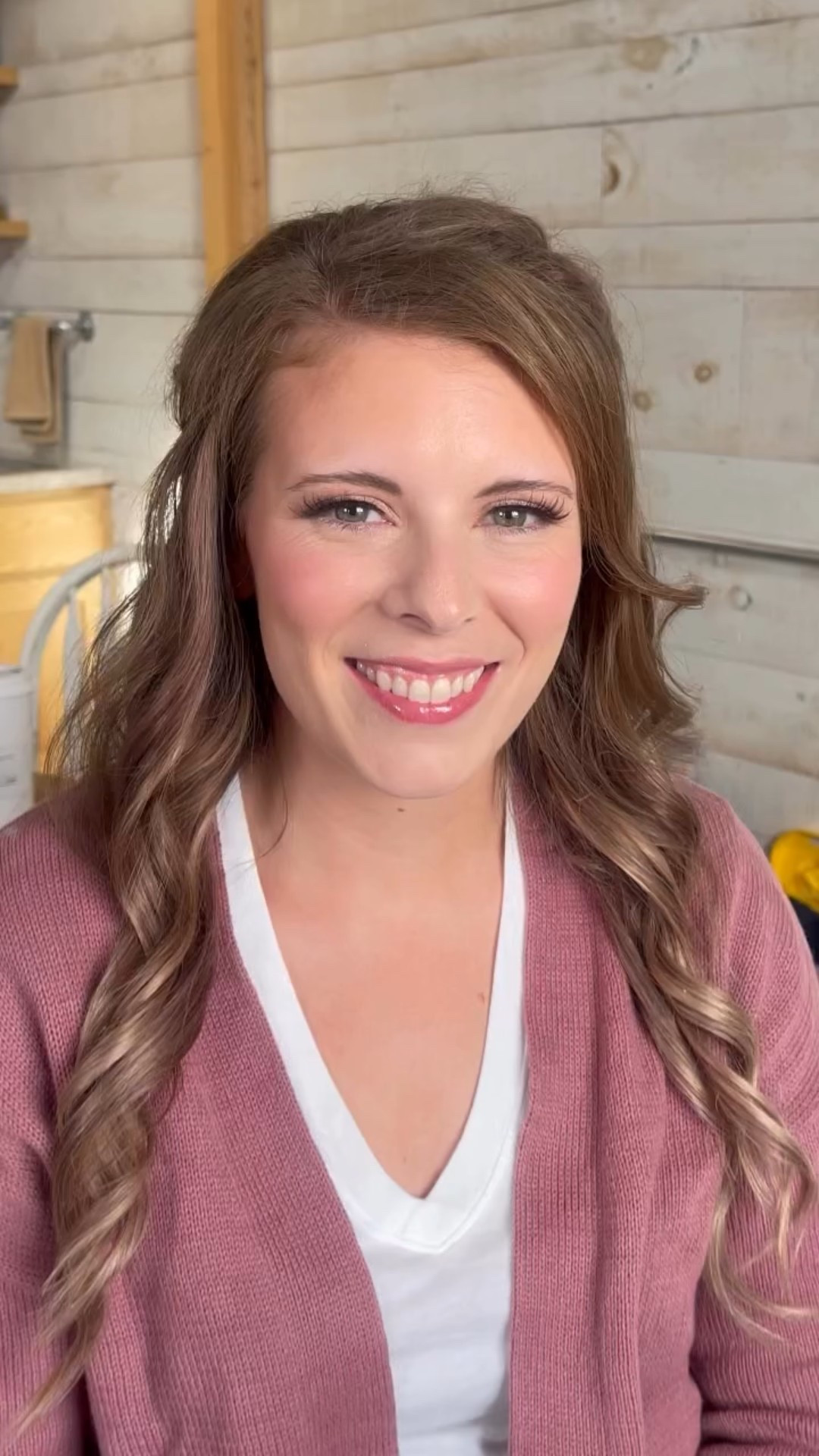 Wedding Day for Tarin 💗

Such a calm, kind, and sweet group of gals yesterday for Tarin + Tom’s wedding day! Not only was I blessed to do makeup, but also hair!

For Tarin’s look, we went more blushy, less bronzy. And I think that was PERFECT. Being a fair girlie from the Midwest, we don’t always have that “I just got back from the beach” glow by mid-October. And after Tarin mentioned feeling like the foundation oxidized a bit at her trial, I knew we should dial back the peaches and browns, and opt for something more flushed. 

I think she looked stunning before and after, and I’m so grateful to have been part of the morning!

If you’d like a link to everything we used (and as a girlie with blush blindness, you know I used not one, not two, but three blushes 🤭) be sure to comment “Tarin” below and I’ll slide it into your inbox!

Happy Wedding Day Tarin + Tom! ✨

Makeup + Hair: @theglamourranch 
Venue: @countryside_barn 
Photo + Video Team: @jenniferchristiphotovideo