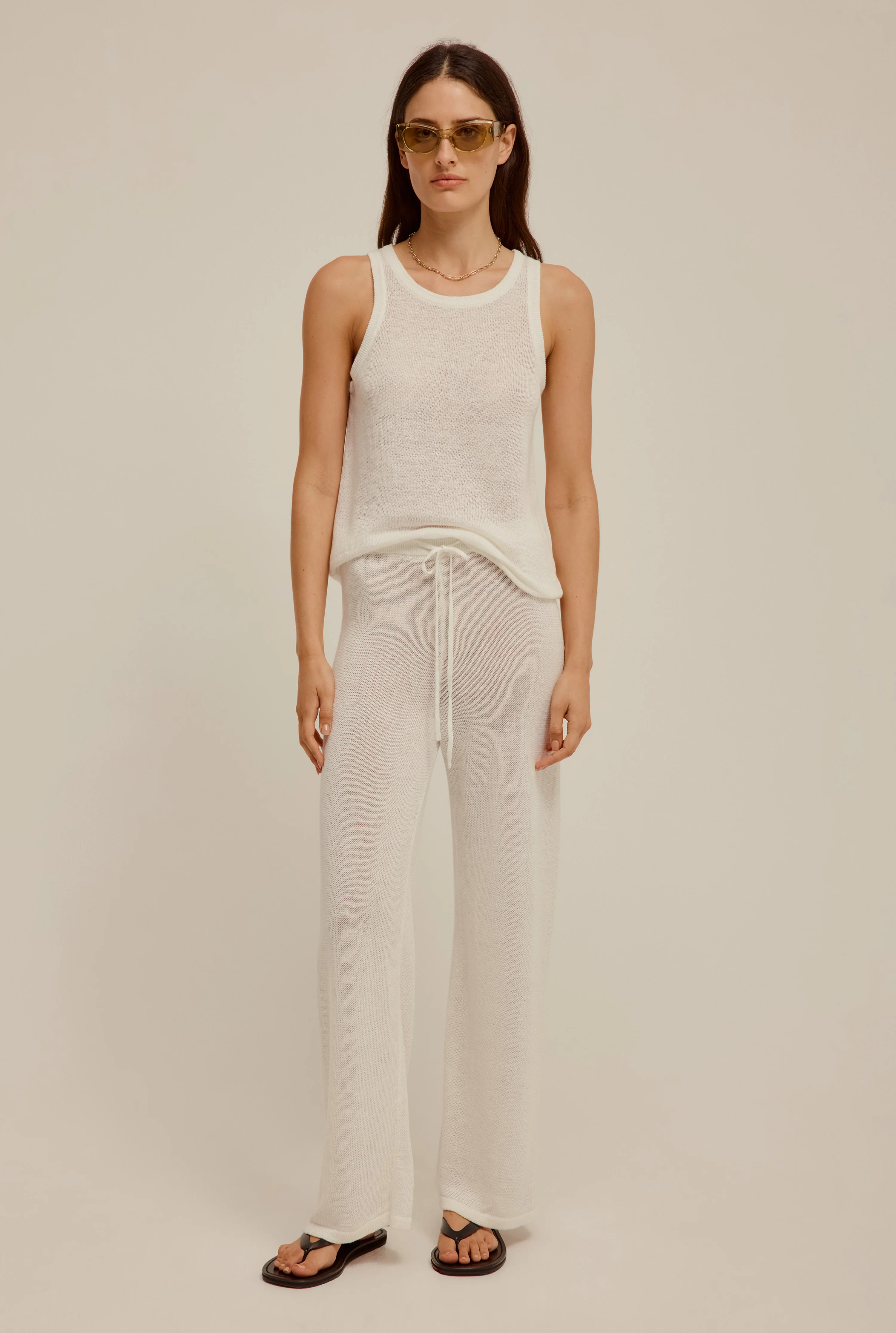 Linen Knitted Pant | Venroy AU